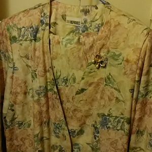 Vintage suit jacket and matching skirt